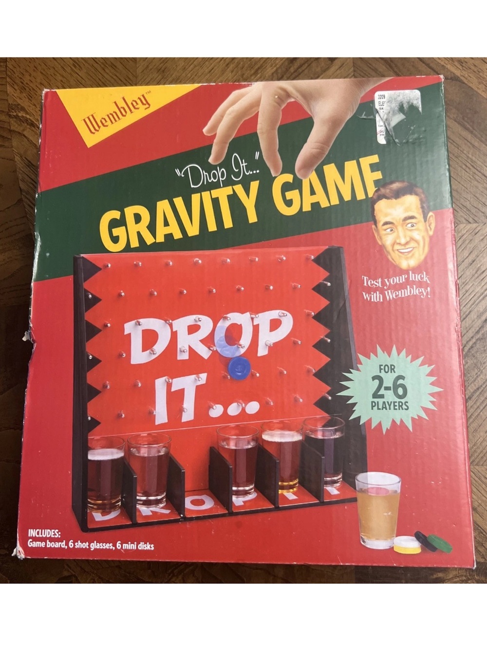Vintage "Drop It" Gravity Party Game (Drinko Plinko) - Open Box - Game Night